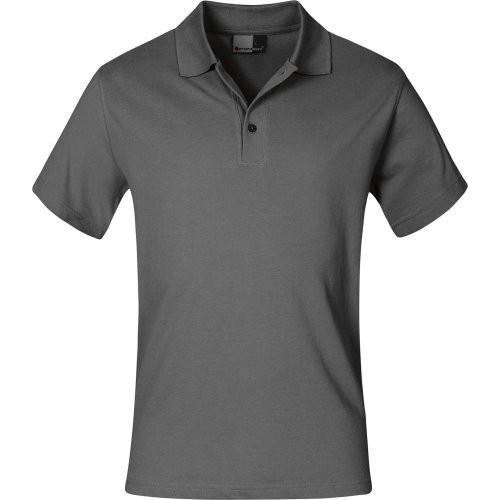 Poloshirt, Gr. 2XL, steel grey