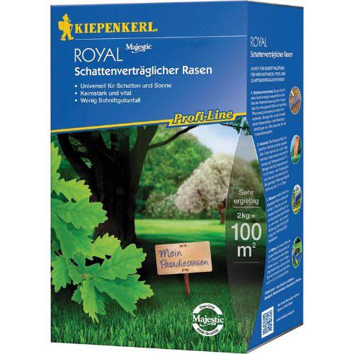 Schattenverträgl. Rasen Profi-Line Royal 2kg