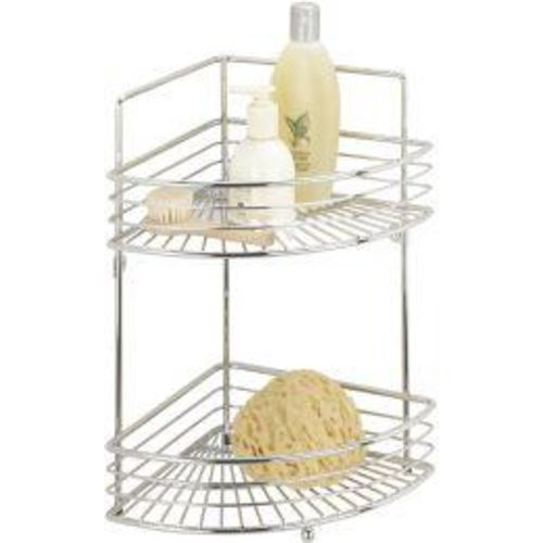 Bad Eckregal Milano 22x31x37cm,2 Etag., Chrom