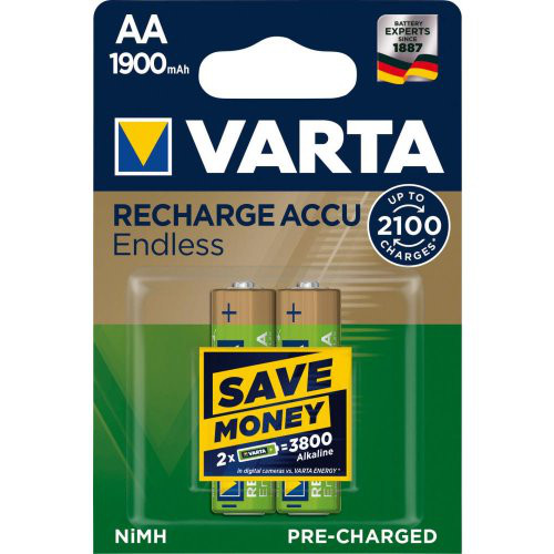 AKKU endless 2er Blister VARTA